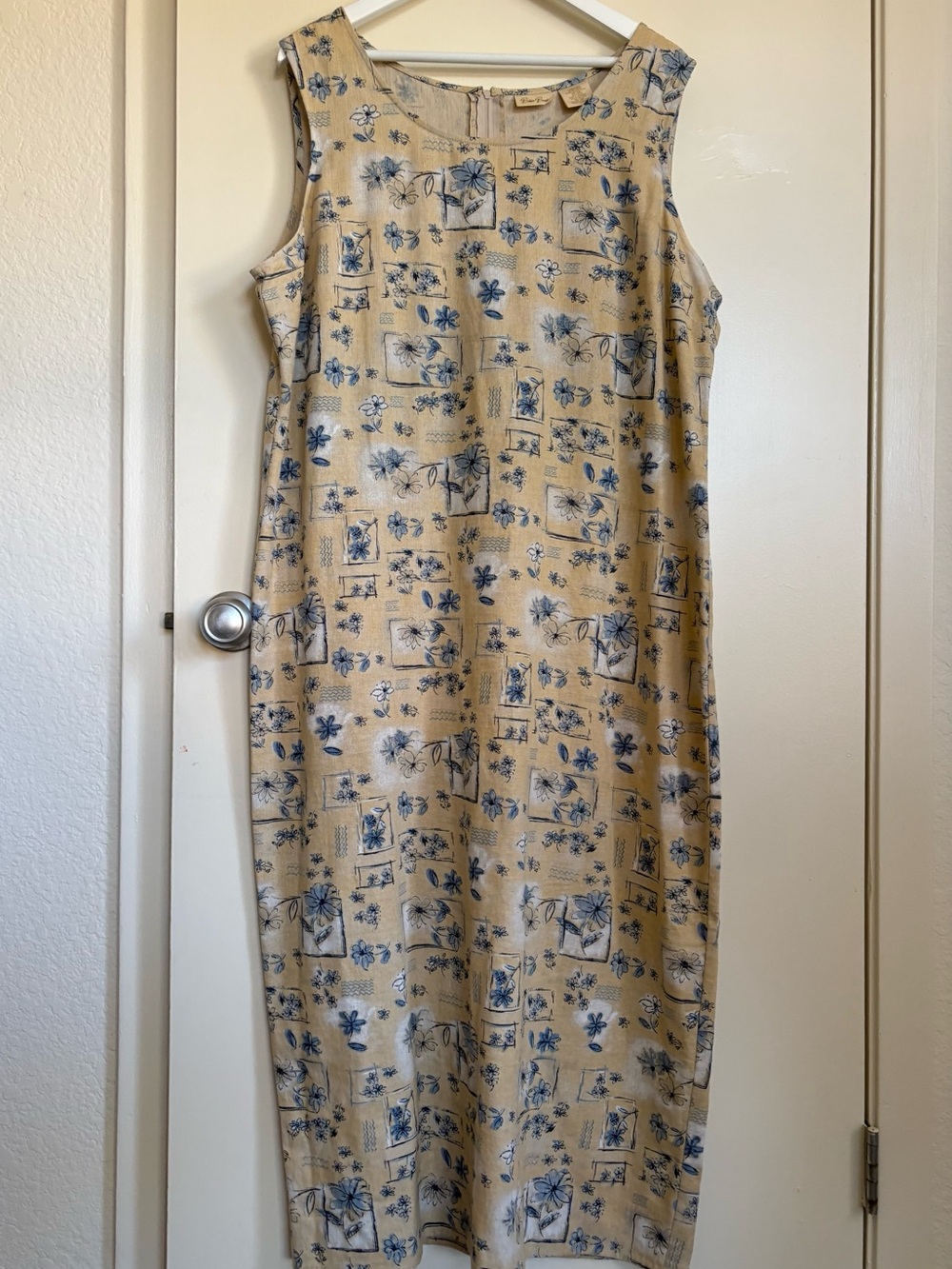 Bobbie Brooke Linen-Blend Dress Size XL